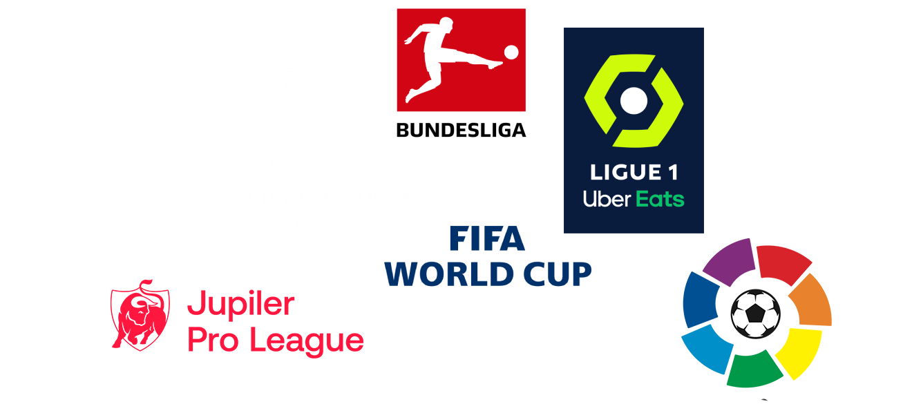 Photo with football leagues logos